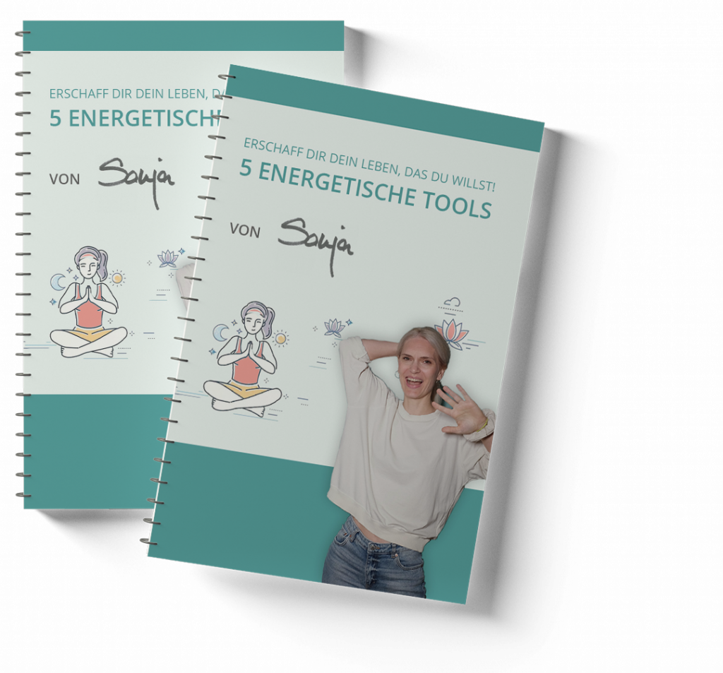 Mockup des PDFS: 5 energetische Tools von Sonja May